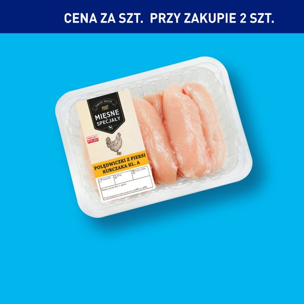 MIĘSNE SPECJAŁY Polędwiczki z piersi kurczaka