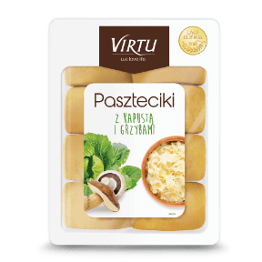 Paszteciki z kapustą i grzybami