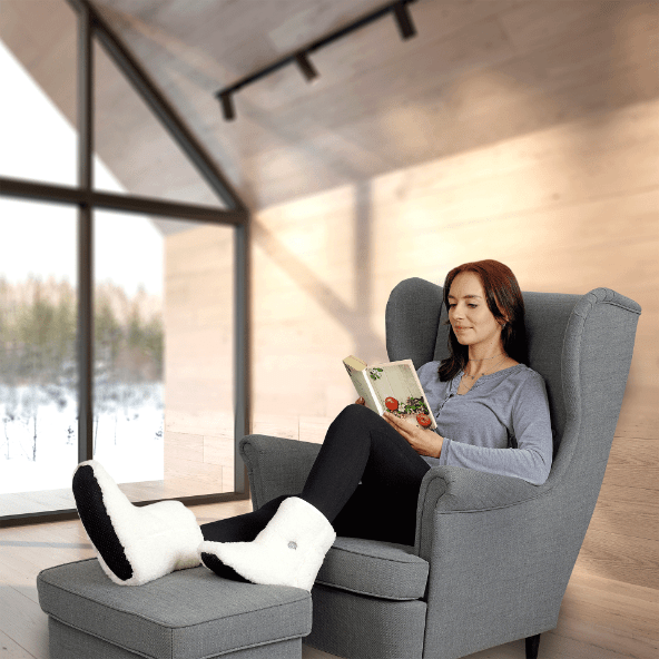 AMBIANO Elektryczne kapcie ogrzewane