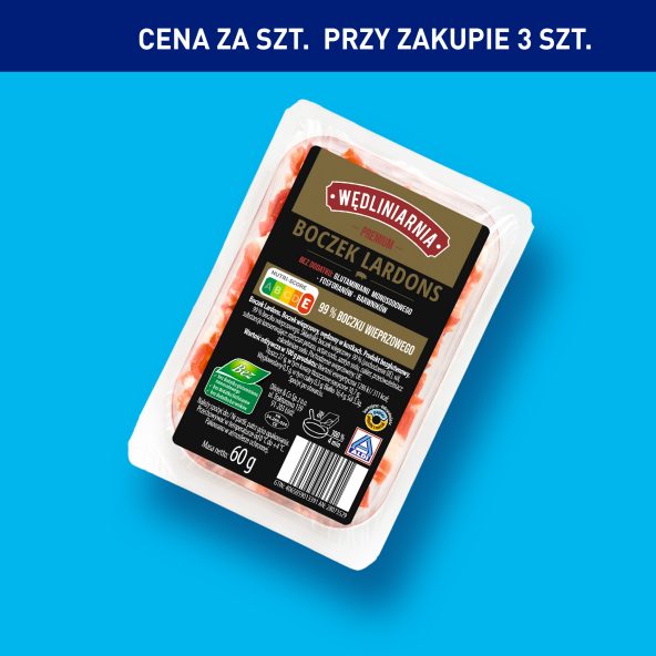 WĘDLINIARNIA PREMIUM Boczek Lardons