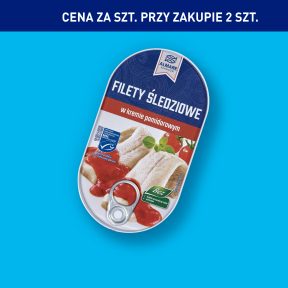 ALMARE Filety śledziowe w kremie pomidorowym