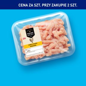 MIĘSNE SPECJAŁY Paski z fileta z piersi kurczaka