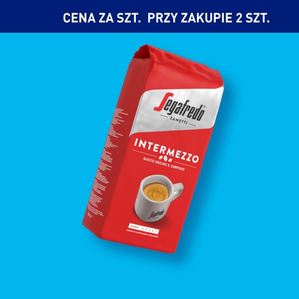 SEGAFREDO Kawa ziarnista Intermezzo