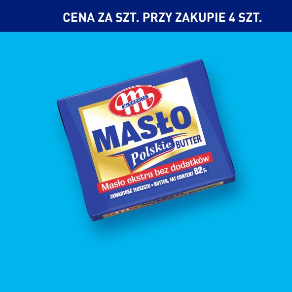 MLEKOVITA Masło polskie extra