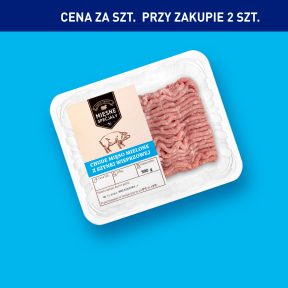 MIĘSNE SPECJAŁY Chude mięso mielone z szynki wieprzowej