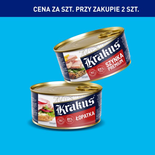 KRAKUS Szynka premium/Łopatka