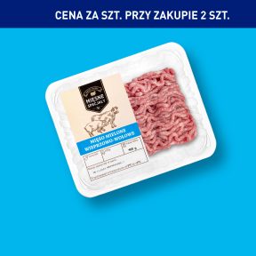 MIĘSNE SPECJAŁY Mięso mielone wieprzowo-wołowe