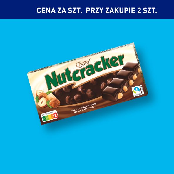 CHOCEUR Czekolada deserowa z całymi orzechami laskowymi