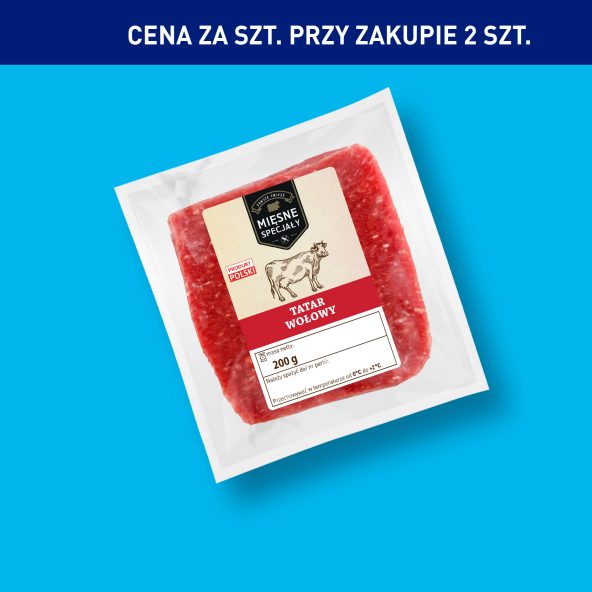 MIĘSNE SPECJAŁY Tatar wołowy