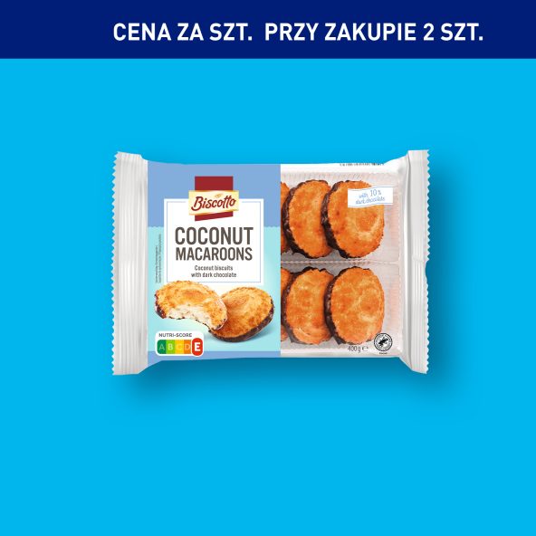 BISCOTTO Kokosanki z czekoladą