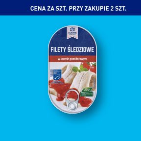 ALMARE Filety śledziowe w kremie pomidorowym