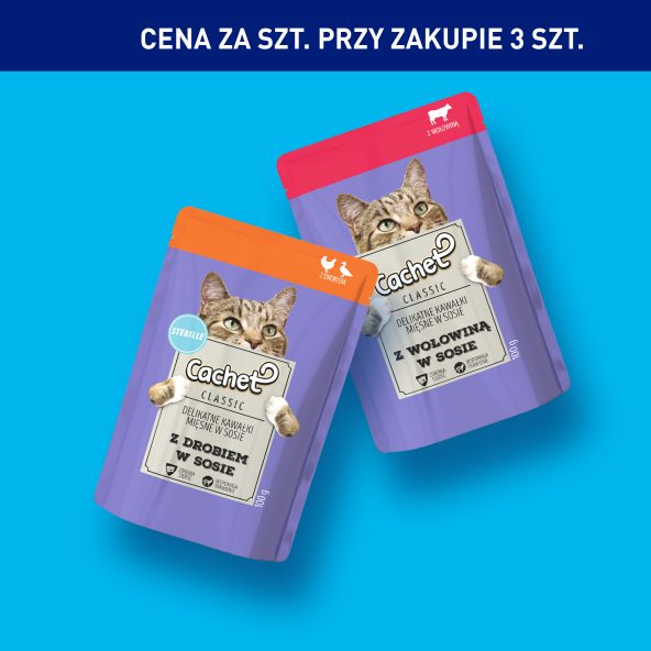 CACHET Karma mokra dla kota