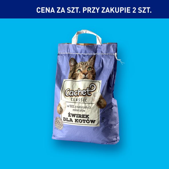 CACHET Żwirek dla kota