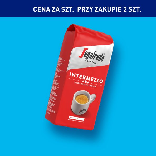 SEGAFREDO Kawa ziarnista Intermezzo