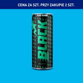 BLACK Napój energetyzujący