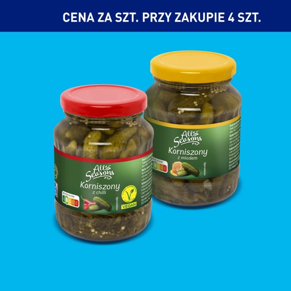 ALL SEASONS Korniszony premium