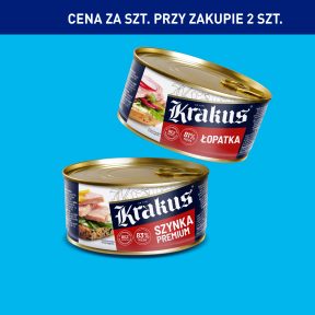KRAKUS Szynka premium/Łopatka