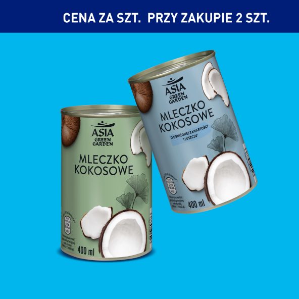 ASIA GREEN GARDEN Mleczko kokosowe