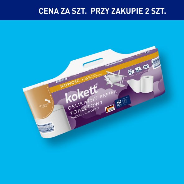 KOKETT Papier toaletowy 4-warstwowy
