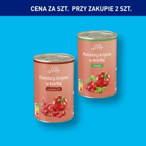 ALL SEASONS Pomidory krojone z dodatkami