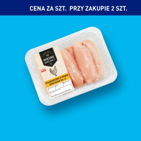 MIĘSNE SPECJAŁY Polędwiczki z piersi kurczaka