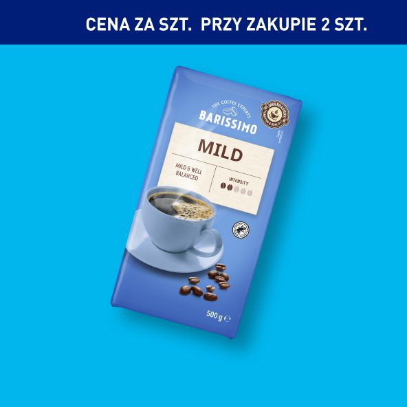 BARISSIMO Kawa mielona Mild
