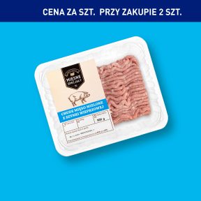 MIĘSNE SPECJAŁY Chude mięso mielone z szynki wieprzowej