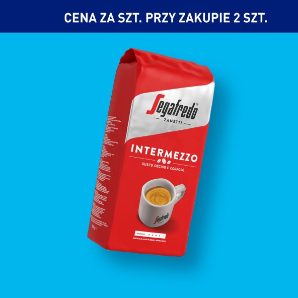 SEGAFREDO Kawa ziarnista Intermezzo