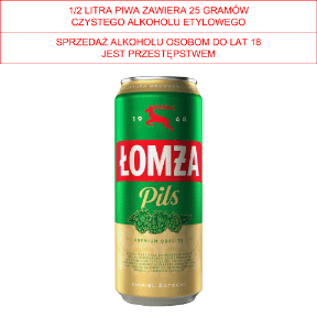Piwo Łomża Pils