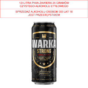 Piwo Warka Strong