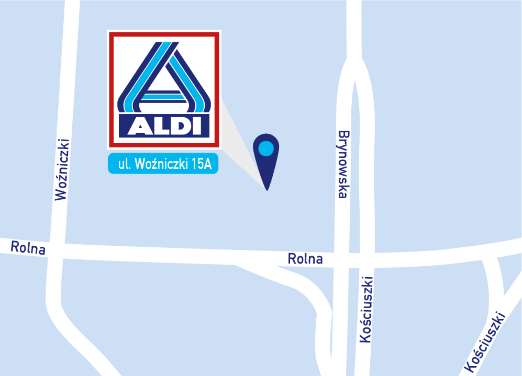 ALDI w Katowicach, ul. Woźniczki 15a
