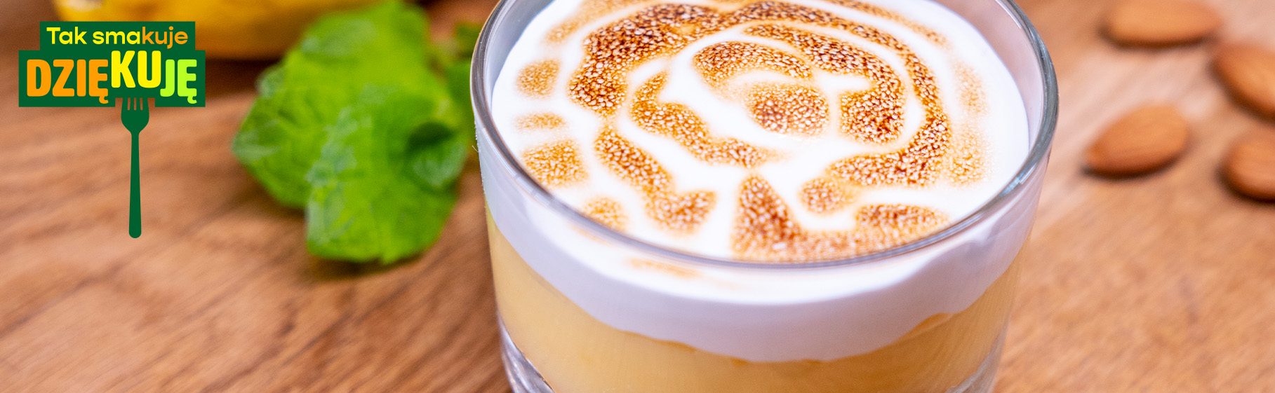 Ciasto Cytrynowe w szklankach z beza z aquafaby