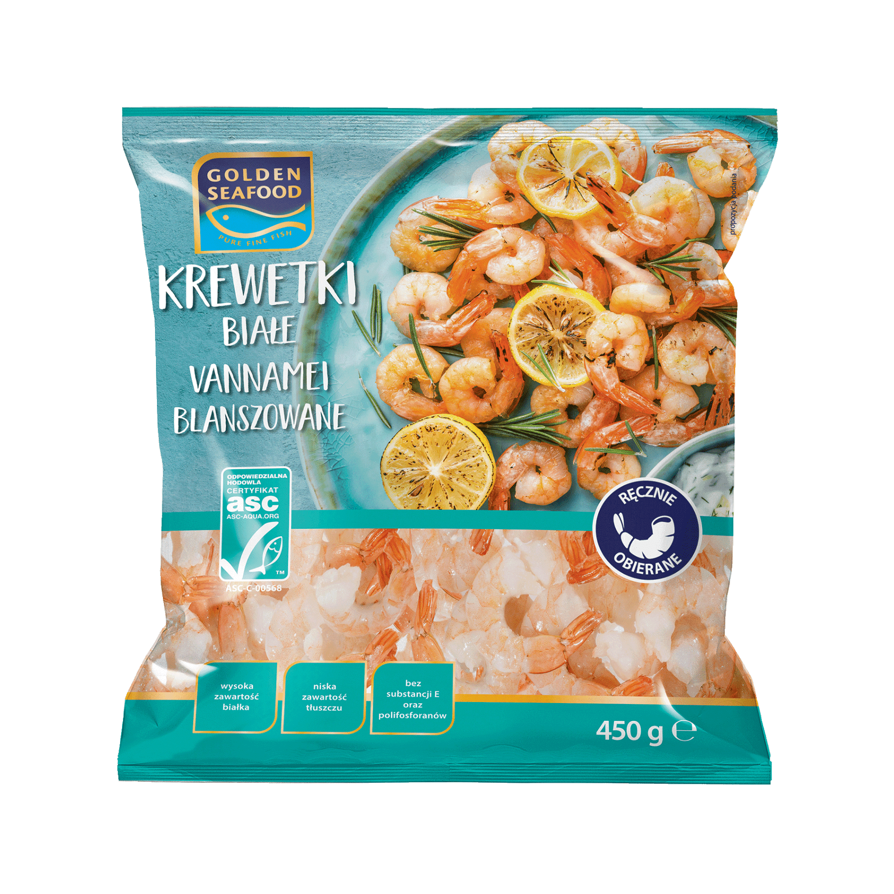GOLDEN SEAFOOD Krewetki Vannamei mix Niska cena w ALDI