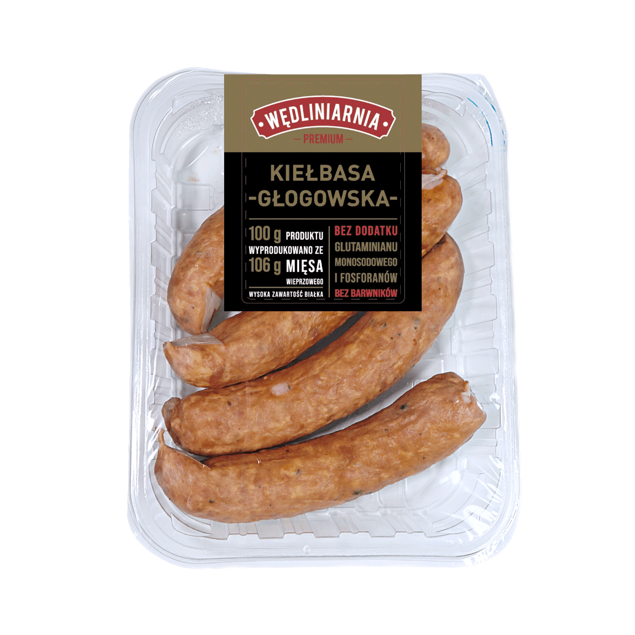 WĘDLINIARNIA PREMIUM Kiełbasa głogowska Niska cena w ALDI