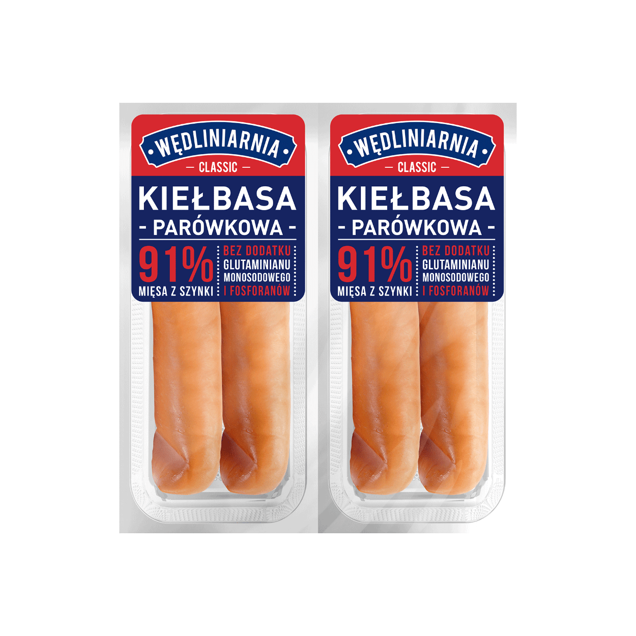 WĘDLINIARNIA Kiełbasa parówkowa z szynki Niska cena w ALDI