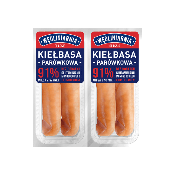 WĘDLINIARNIA Kiełbasa parówkowa z szynki Niska cena w ALDI