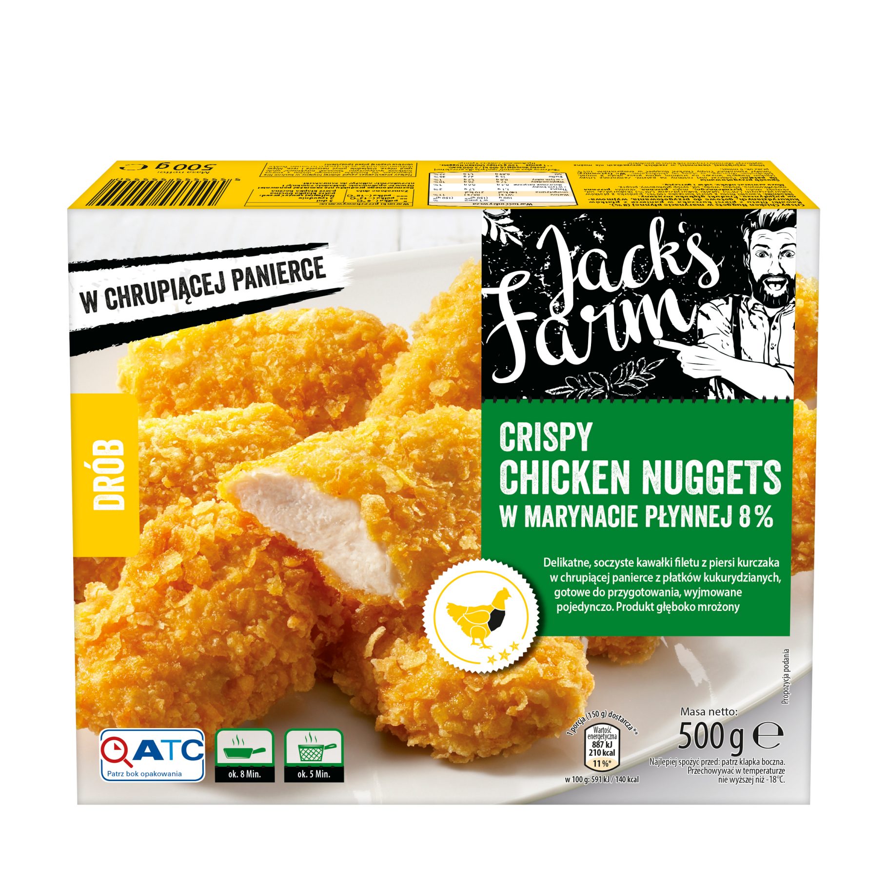 JACK'S FARM Kurczak Chicken Chips Niska cena w ALDI