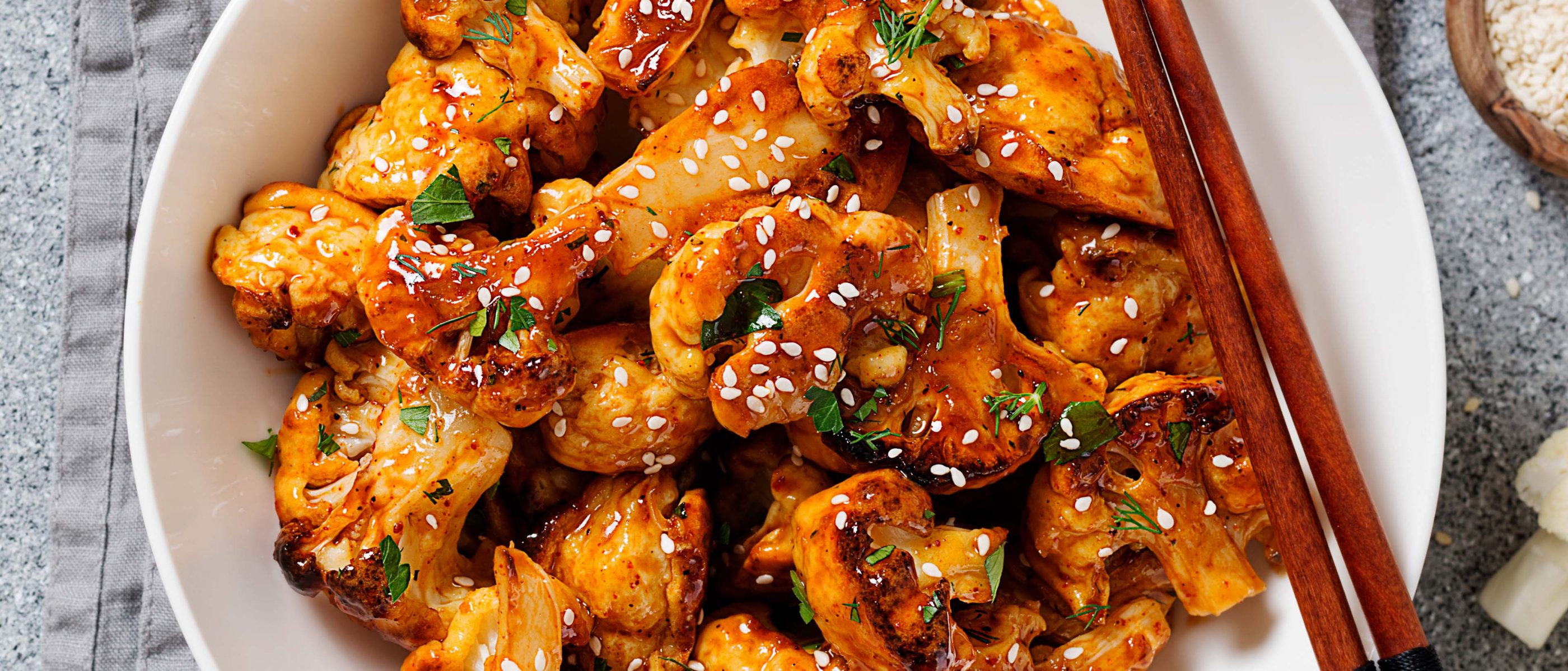 Wege skrzydełka z kalafiora