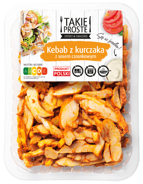 TAKIE PROSTE Kebab z kurczaka Niska cena w ALDI