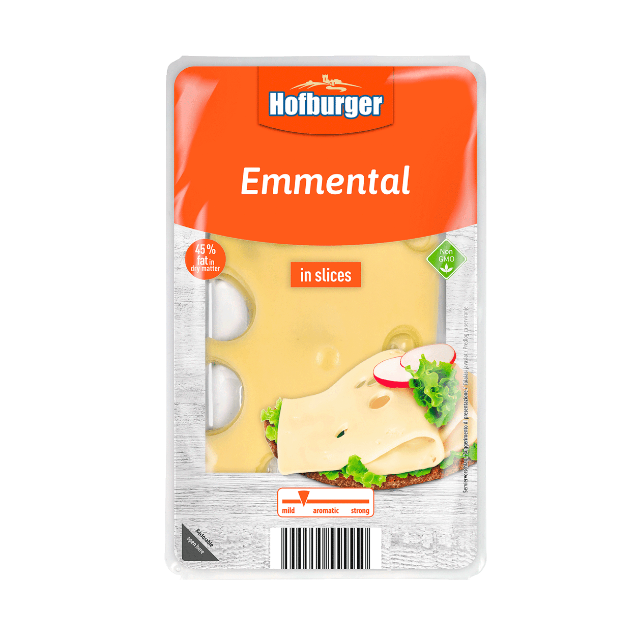 HOFBURER Emmental Niska cena w ALDI